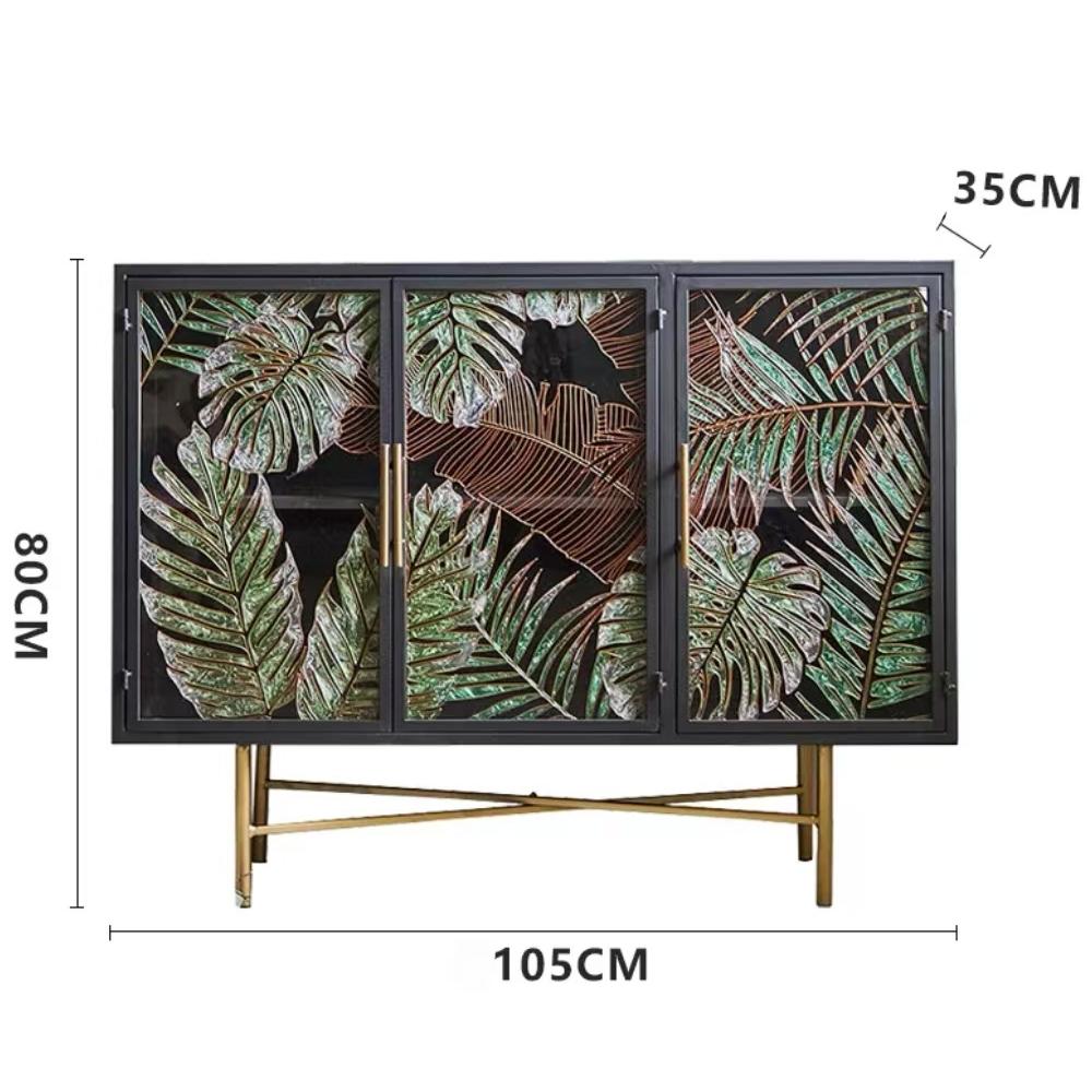 Stained glass decorative cabinet Storage cabinet Storage cabinet (customizable)