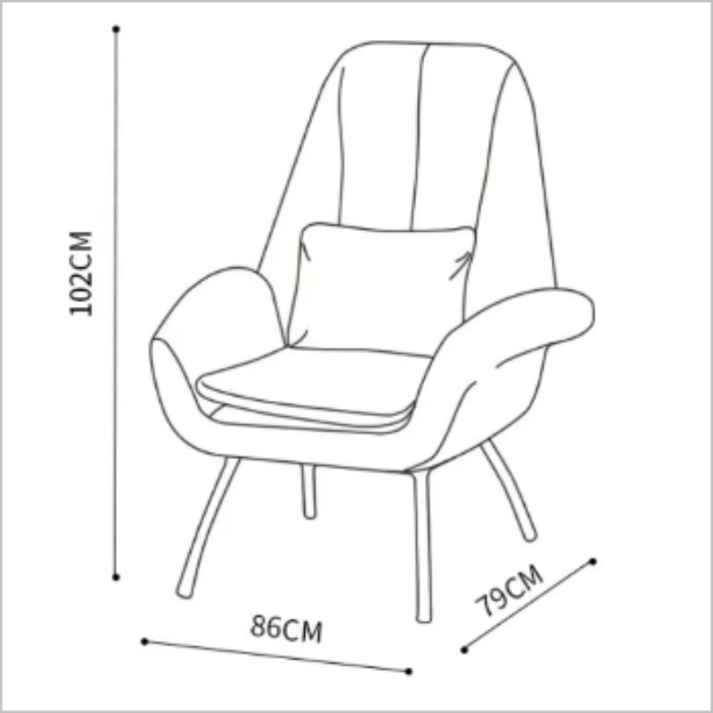 Single sofa swan chair and French retro lounge chair(Can be customized)