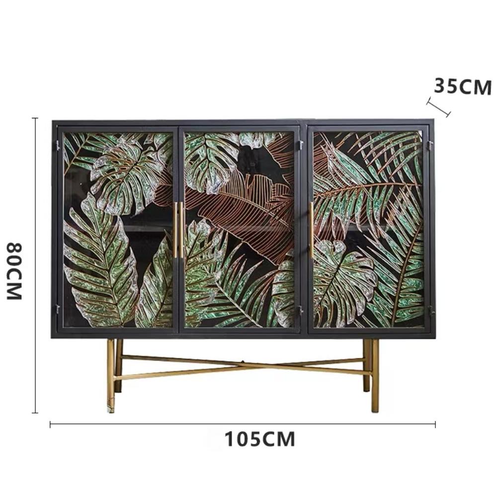 Stained glass decorative cabinet Storage cabinet Storage cabinet (customizable)