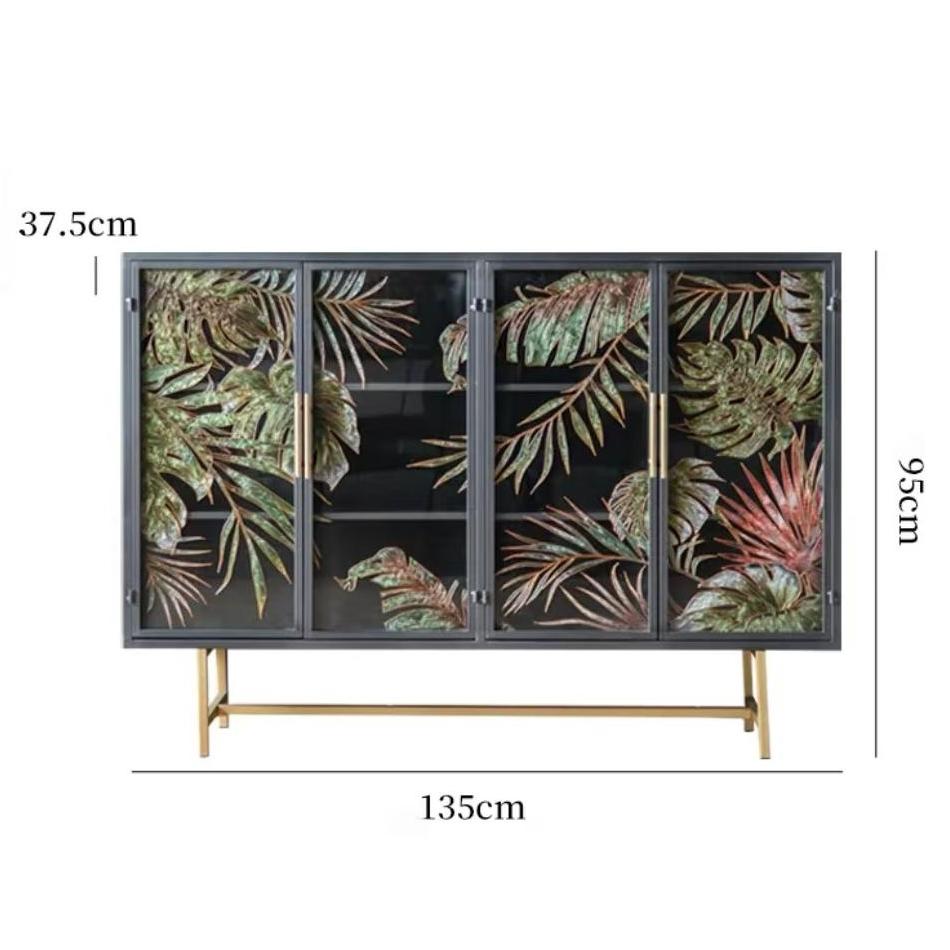 Stained glass decorative cabinet Storage cabinet Storage cabinet (customizable)