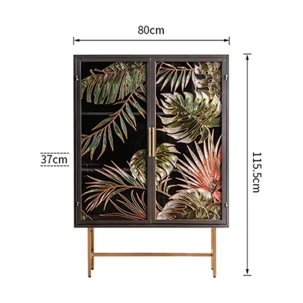 Stained glass decorative cabinet Storage cabinet Storage cabinet (customizable)