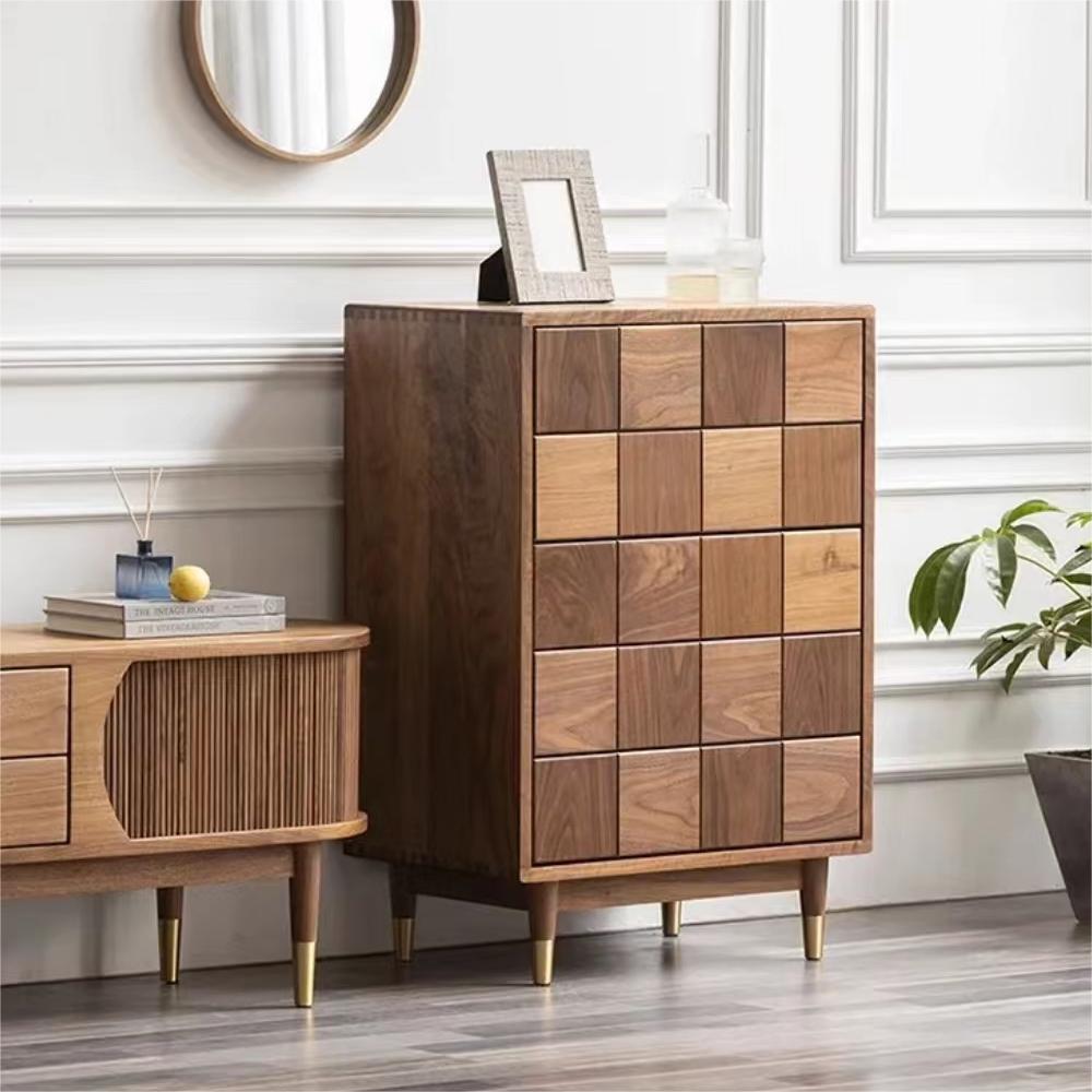 North American black walnut solid locker Wood chest（Can be customized）