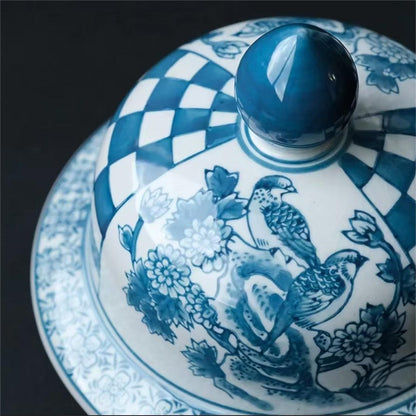 &quot;Double Happiness&quot; Blue and White Porcelain New Chinese Vase (available in bulk)