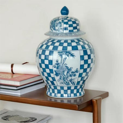 &quot;Double Happiness&quot; Blue and White Porcelain New Chinese Vase (available in bulk)